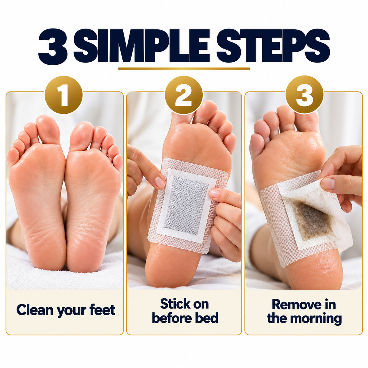 Kinoki Detox Foot Pads | لصقات كينوكي لتنظيف القدمين