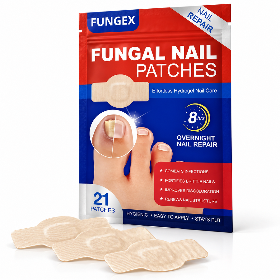 FUNGEX Fungal Nail Repair Patches | لصقات فونجيكس لإصلاح الأظافر المصابة بالفطريات